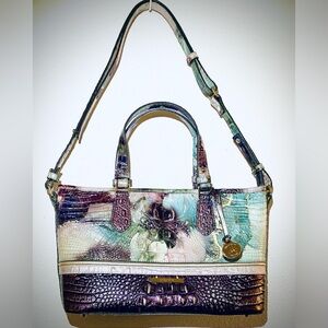 NWOT Brahmin Jasper Mini Asher Nirvana Handbag/Satchel/Crossbody Purse